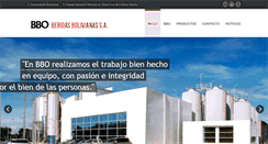 Desktop Screenshot of bebidasbolivianas.com